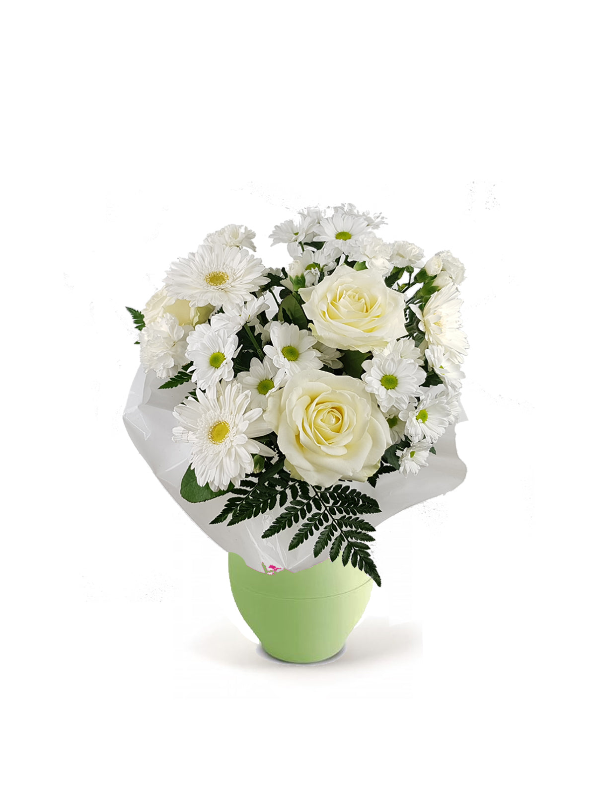 Bouquet Bianco, gioia e speranza