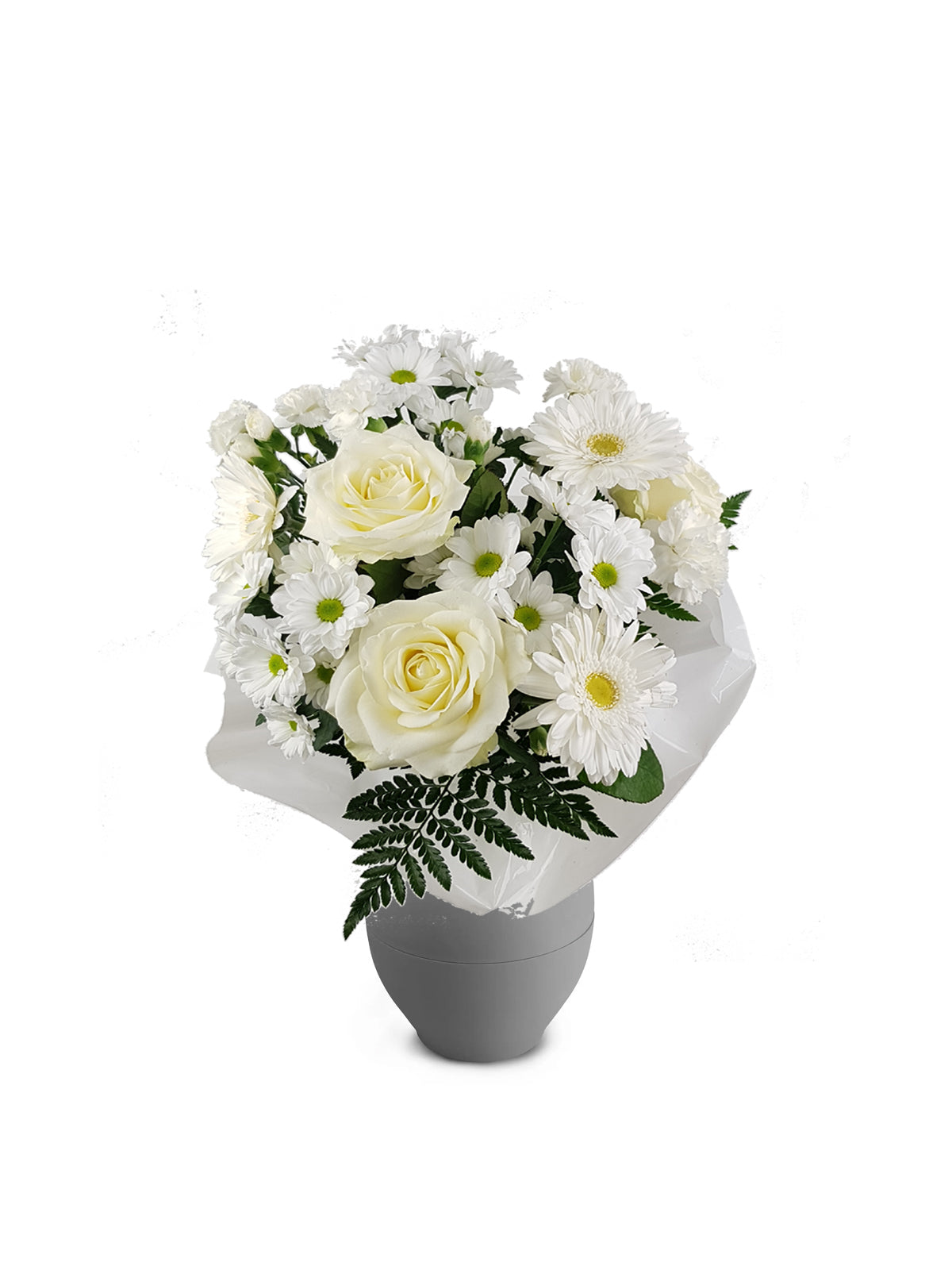 Bouquet Bianco, gioia e speranza